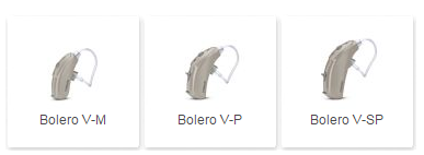 Bolero V90 hearing aid range