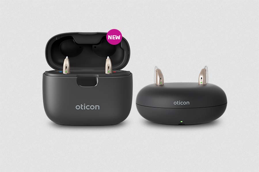 Oticon More Rechargeable aids